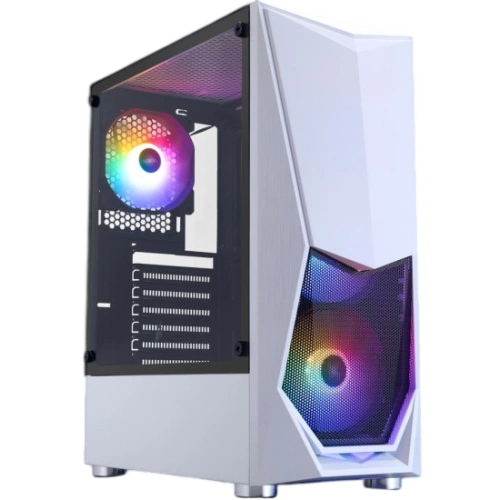 Компьютерный корпус 1STPLAYER DK DK-3 FRGB White (DK-3-WH-4F1)