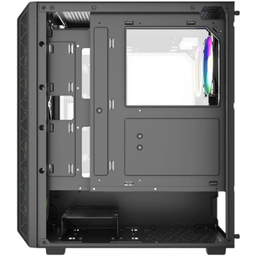Компьютерный корпус Powercase Mistral S4B TG ARGB Black (CMSB-A4)