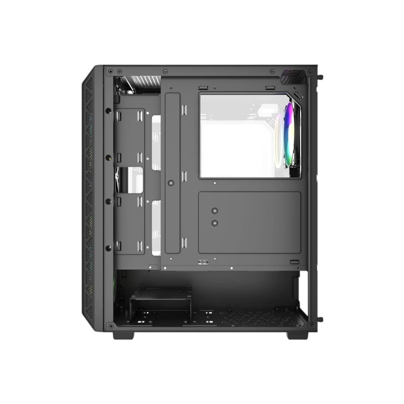 Компьютерный корпус Powercase Mistral S4B TG ARGB Black (CMSB-A4)