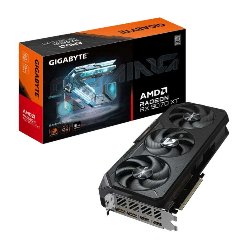 Видеокарта Gigabyte (GV-R9070XTGAMING OC-16GD) Radeon RX 9070 XT 16GB GAMING OC