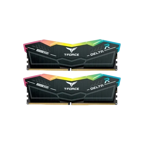 Оперативная память 64 Gb 6400 MHz Team Group T-FORCE DELTA RGB Black (FF3D564G6400HC40BDC01)