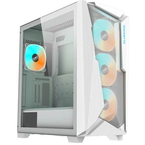 Компьютерный корпус Gigabyte C301 Glass TG White (GB-C301GW)
