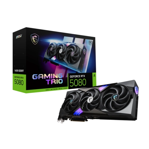 Видеокарта MSI (G5080-16GTC) GeForce RTX 5080 16G GAMING TRIO OC