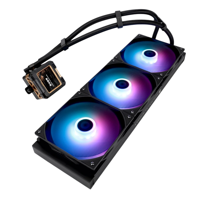 Система жидкостного охлаждения для процессора Thermalright Frozen Warframe 420 ARGB Black (TRFW420AB)
