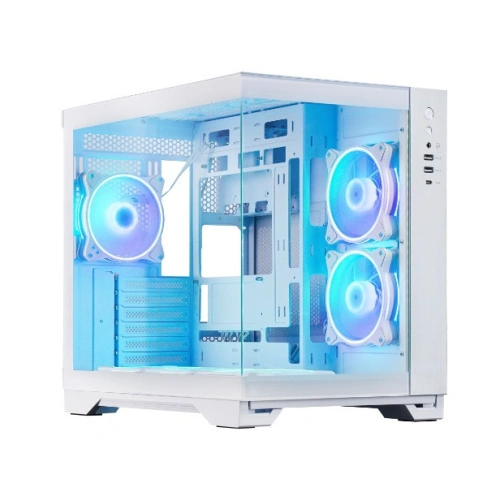 Компьютерный корпус Chieftec VISIO ARGB White (GM-30W-TG-OP)