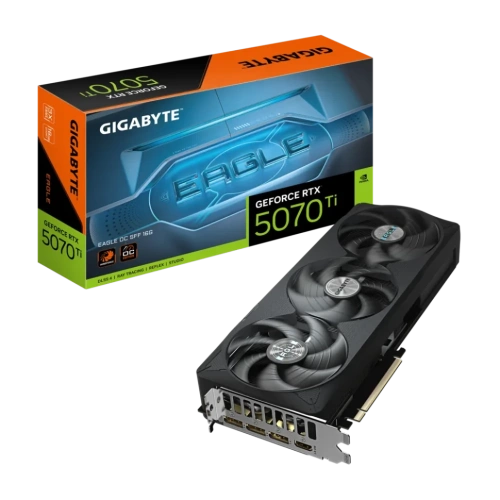 Видеокарта Gigabyte (GV-N507TEAGLE OC-16GD) GeForce RTX 5070 Ti 16GB EAGLE SFF OC