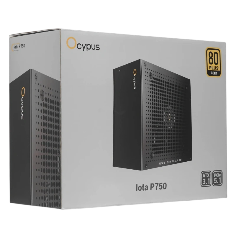 Блок питания Ocypus 750W Iota P750 (Iota-P750-G1FFBK024X-EU) 16 Pin (PCIe 5.0 Connector Cable Details)