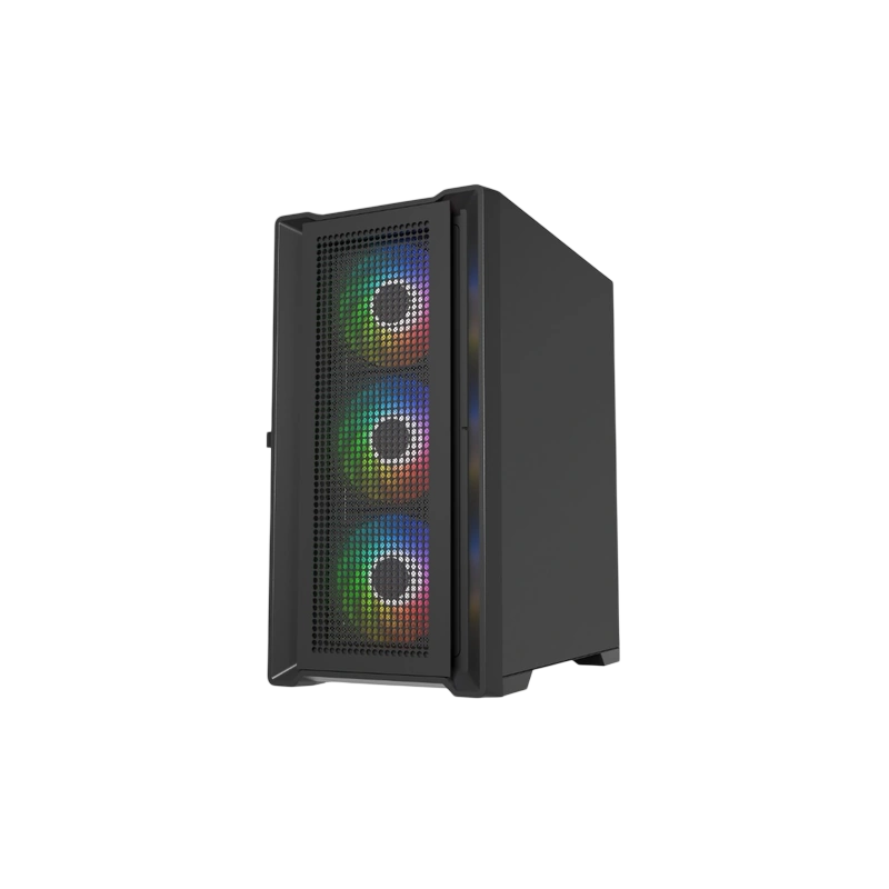 Компьютерный корпус Powercase ALISIO Micro X4B V2 TG ARGB Black (CAMCXB-A4) документация