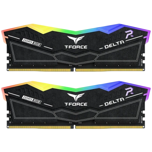 Оперативная память 32 Gb 6000 MHz Team Group T-FORCE DELTA RGB Black (FF3D532G6000HC28ADC01)