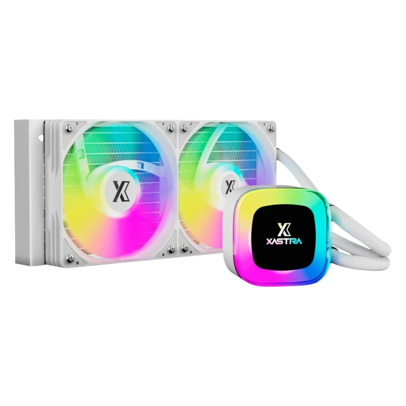 Система жидкостного охлаждения для процессора XASTRA LP240 ARGB WH White (LP240-WHAFXX-GL)