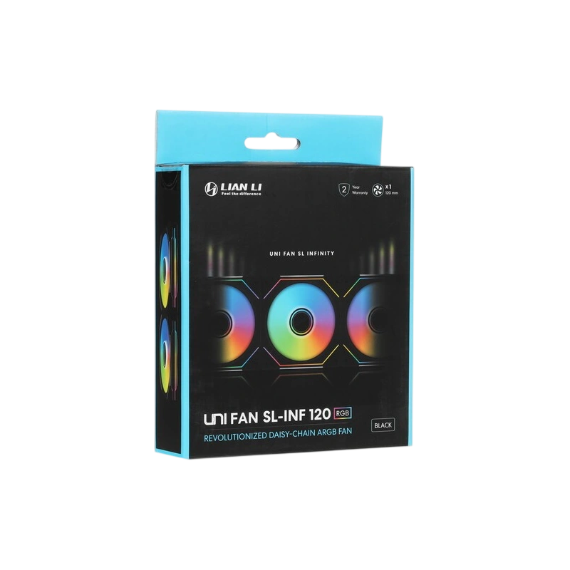 Вентилятор для корпуса Lian Li UNI FAN SL-INF 120 ARGB Black (G99.12SLIN1B.R0)