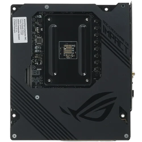 Материнская плата ASUS ROG CROSSHAIR VIII IMPACT 4 x кабель SATA, антенна Wi-Fi, диск с ПО, модуль SO-DIMM.2, удлинитель для ARGB, удлинитель для RGB