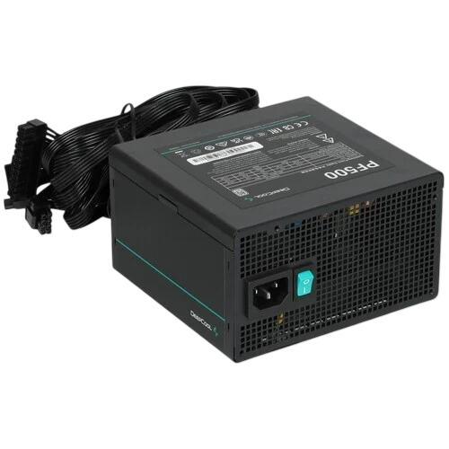 Блок питания Deepcool 500W GAMERSTORM PF500 (R-PF500D-HA0B-WDEU) документация