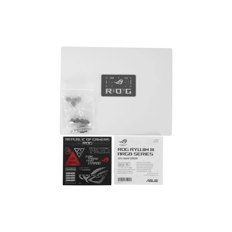Система жидкостного охлаждения для процессора ASUS ROG RYUJIN III 240 ARGB White (90RC00K2-M0UAY0)