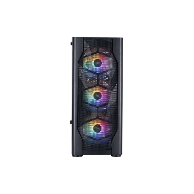 Компьютерный корпус 1STPLAYER DK D4 Black (D4-BK-4F1)