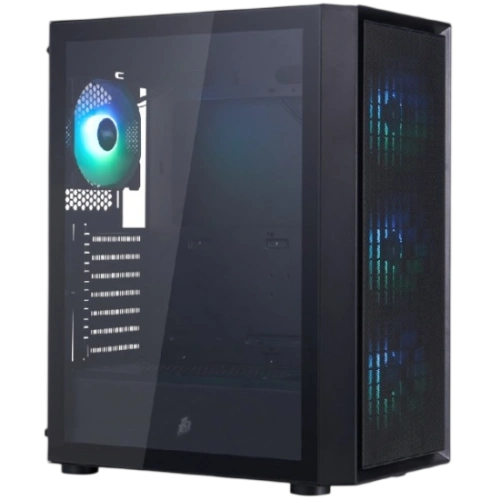 Компьютерный корпус 1STPLAYER GO6 ARGB Black (GO6-BK-4F7)