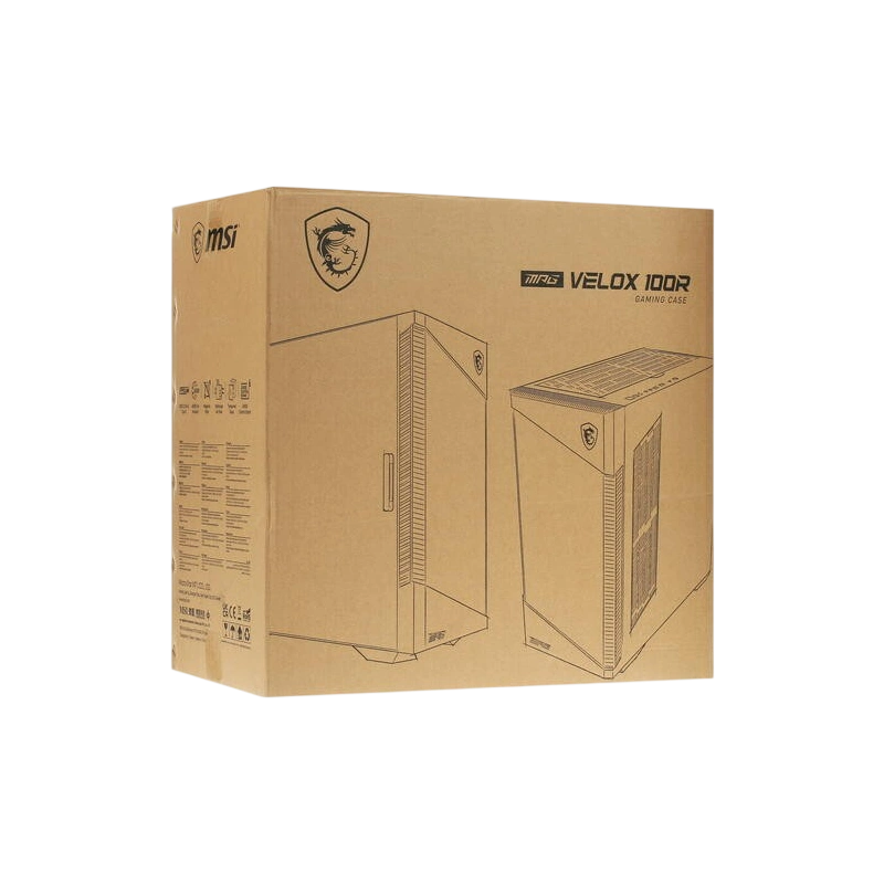 Компьютерный корпус MSI MPG VELOX 100R ARGB TG (306-7G18R25-809)