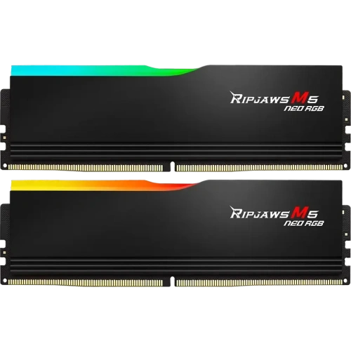 Оперативная память 32 Gb 6000 MHz G.Skill RIPJAWS M5 NEO RGB Black (F5-6000J3636F16GX2-RM5NRK)