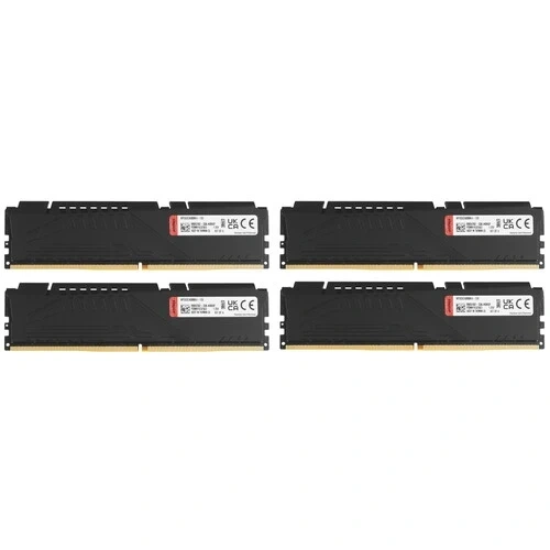 Оперативная память 128 Gb 5200 MHz Kingston FURY Beast RGB Black (KF552C40BBK4-128)