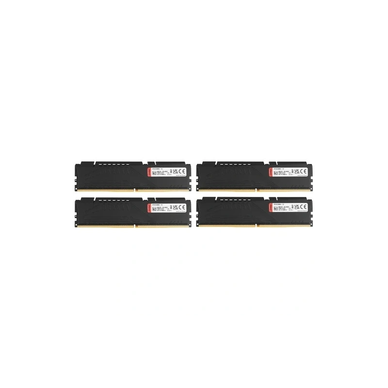 Оперативная память 128 Gb 5200 MHz Kingston FURY Beast RGB Black (KF552C40BBK4-128)