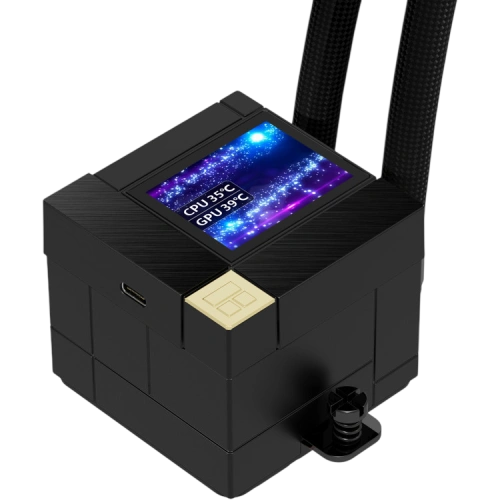 Система жидкостного охлаждения для процессора Thermalright Core Matrix 360 Vision ARGB Black (TRCM360VAB)