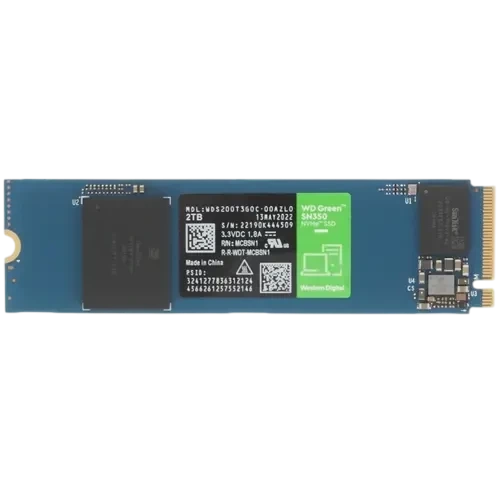 Твердотельный накопитель Western Digital 2000 Gb Green (WDS200T3G0C) BOX