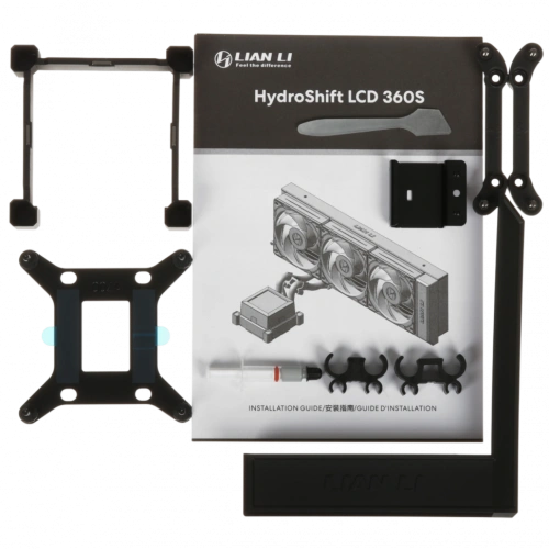 Система жидкостного охлаждения для процессора Lian Li HydroShift LCD 360S Black (G89.GHSLCD36SB.R0)