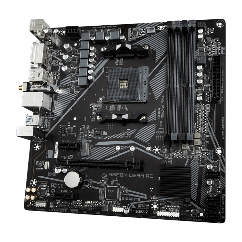 Материнская плата Gigabyte A520M DS3H AC