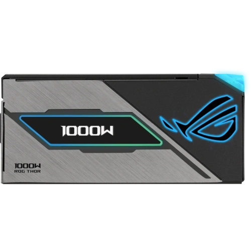 Блок питания ASUS 1000W ROG-THOR-1000P3-GAMING документация, кабельные стяжки, кабель синхронизации RGB-подсветки, комплект кабелей