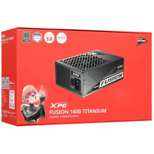 Блок питания ADATA XPG 1600W FUSION 1600 TITANIUM (FUSION1600T-BKCEU) (PCIe 5.0 Connector Cable Details)
