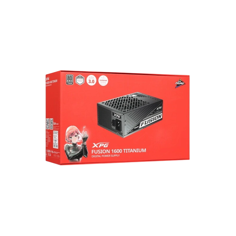 Блок питания ADATA XPG 1600W FUSION 1600 TITANIUM (FUSION1600T-BKCEU) (PCIe 5.0 Connector Cable Details)