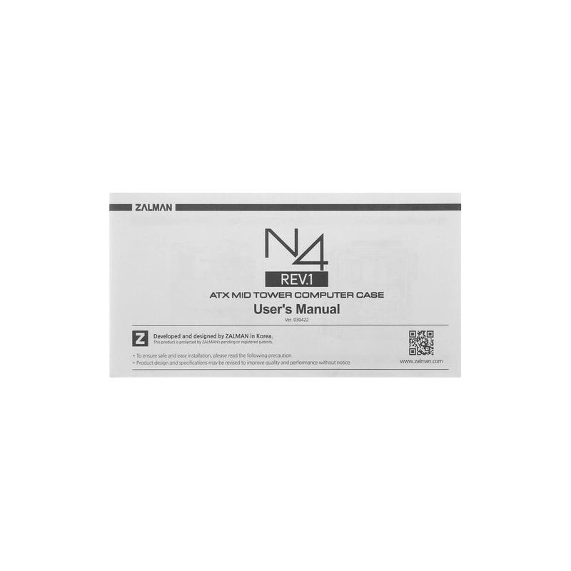 Компьютерный корпус Zalman N4 Rev.1 Black документация