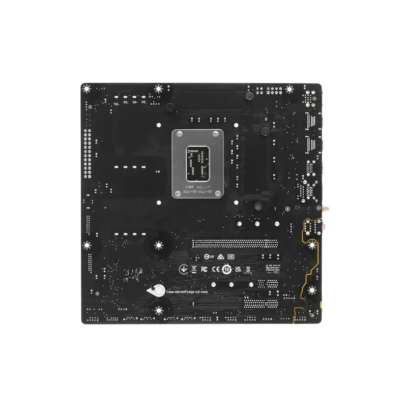 Материнская плата MSI PRO B760M-A WIFI антенна Wi-Fi, документация, задняя планка, кабель SATA, крепеж для разъема M.2