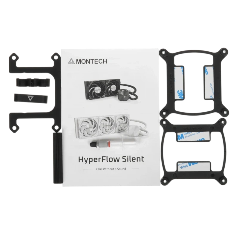 Система жидкостного охлаждения для процессора Montech HYPERFLOW SILENT 360 (B) Black