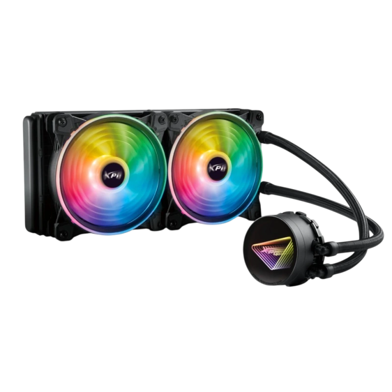 Система жидкостного охлаждения для процессора ADATA XPG Levante X 240 RGB Black LEVANTEX240-BKCWW