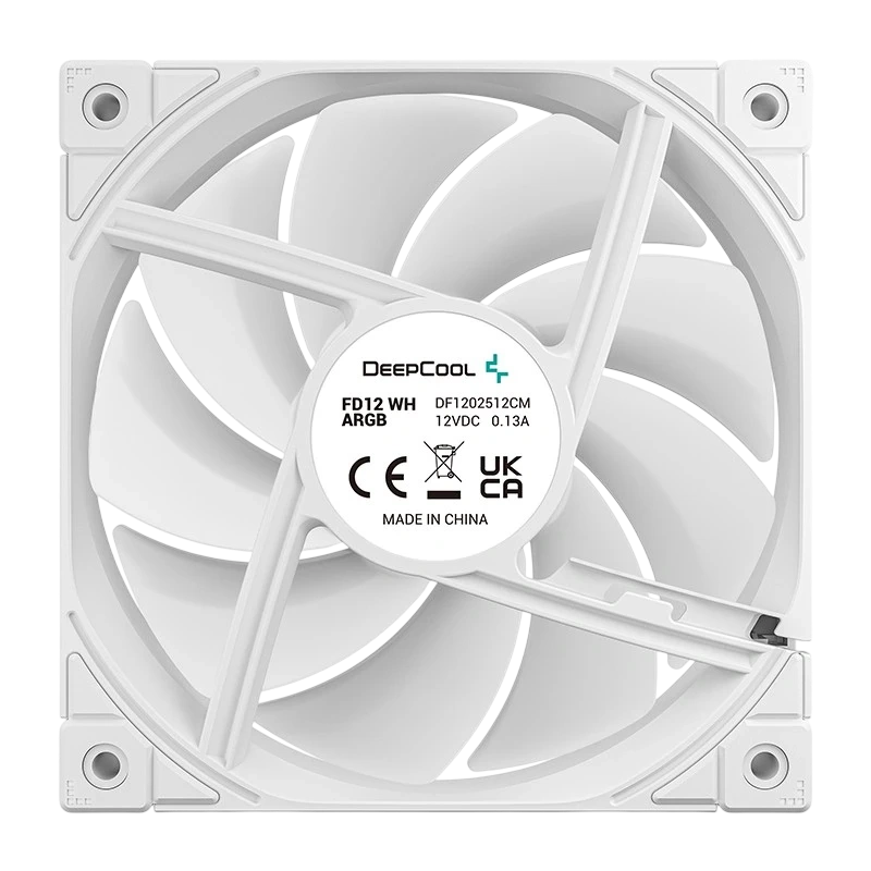 Комплект вентиляторов для корпуса Deepcool FD12 ARGB WH-3 IN 1 ARGB White BOX