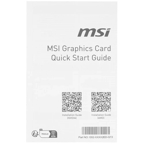 Видеокарта MSI (G5060-8S2CM) GeForce RTX 5060 8G SHADOW 2X OC MAX