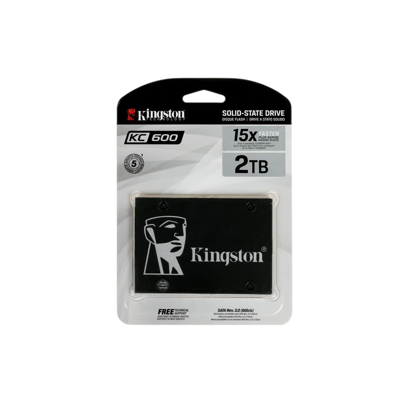 Твердотельный накопитель Kingston 2000 Gb KC600 (SKC600/2048G)