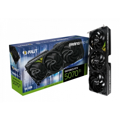 Видеокарта Palit (NE7507T019T2-GB2031U) GeForce RTX 5070 Ti 16GB GAMINGPRO-S