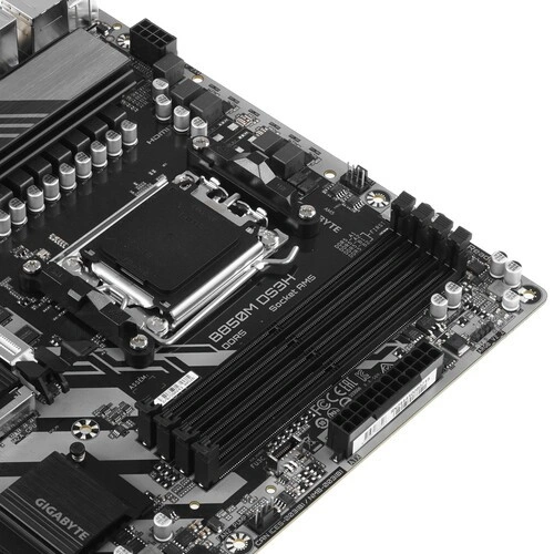 Материнская плата Gigabyte B850M DS3H документация, задняя планка