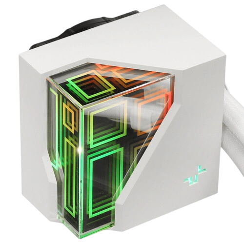 Система жидкостного охлаждения для процессора Deepcool LT520 WH ARGB PWM R-LT520-WHAMNF-G-1