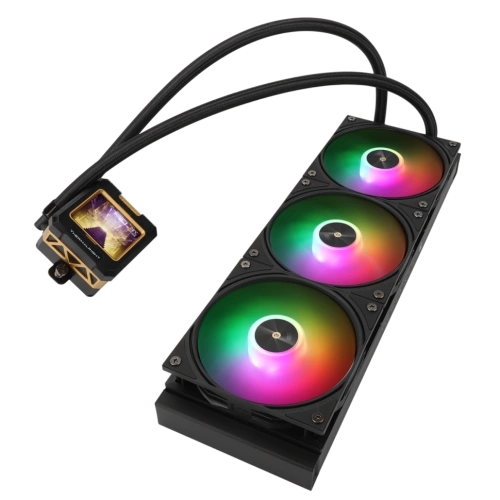 Система жидкостного охлаждения для процессора Thermalright Frozen Warframe 360 ARGB Black (TRFW360AB)