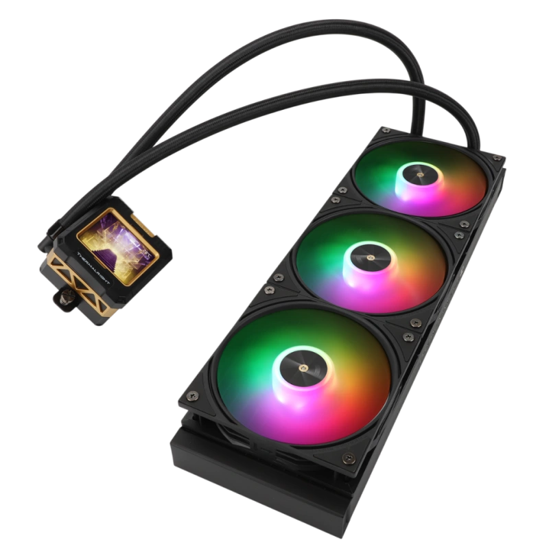 Система жидкостного охлаждения для процессора Thermalright Frozen Warframe 360 ARGB Black (TRFW360AB)