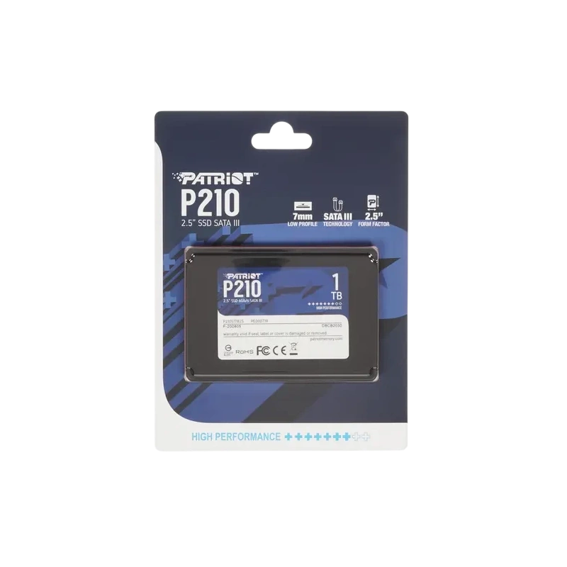 Твердотельный накопитель Patriot 1000 Gb P210 (P210S1TB25) BOX