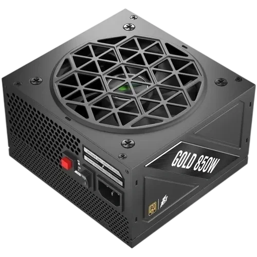 Блок питания 1STPLAYER 850W NGDP GOLD Black (HA-850BA4) 16 Pin (PCIe 5.0 Connector Cable Details) документация, кабельные стяжки, комплект кабелей, комплект крепежа
