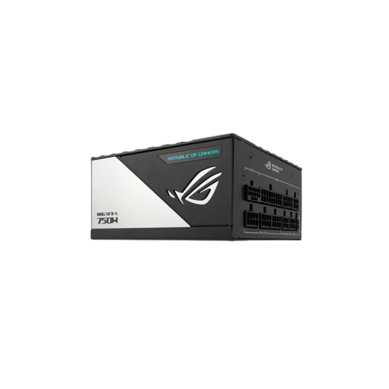 Блок питания ASUS 750W ROG-LOKI-750P-SFX-LGAMING (90YE00N4-B0NA00) 16 Pin (PCIe 5.0 Connector Cable Details) адаптер SFX-ATX, комплект кабелей