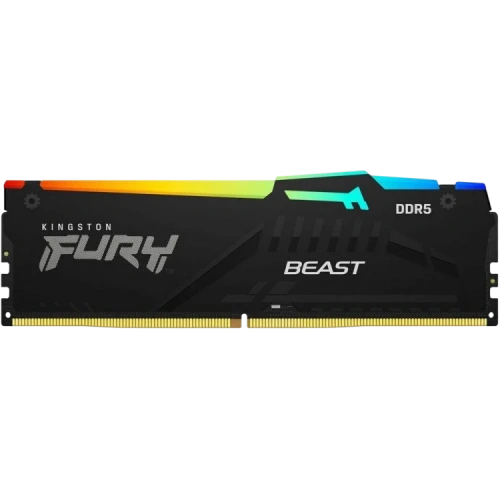 Оперативная память 32 Gb 6400 MHz Kingston FURY Beast RGB Black (KF564C32BBA-32)