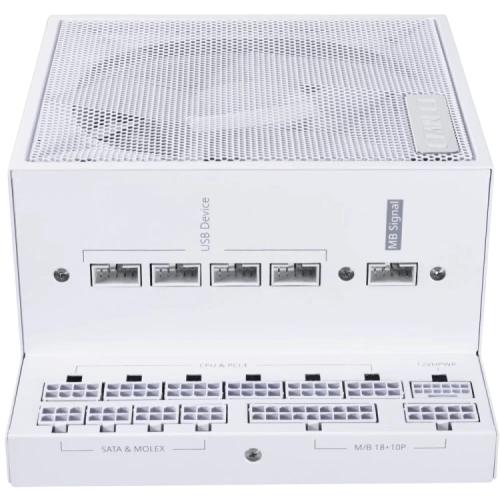 Блок питания Lian Li 1300W EG1300 White (G9P.EG1300.WE00.RU) 16 Pin (PCIe 5.1 Connector Cable Details) документация, комплект кабелей