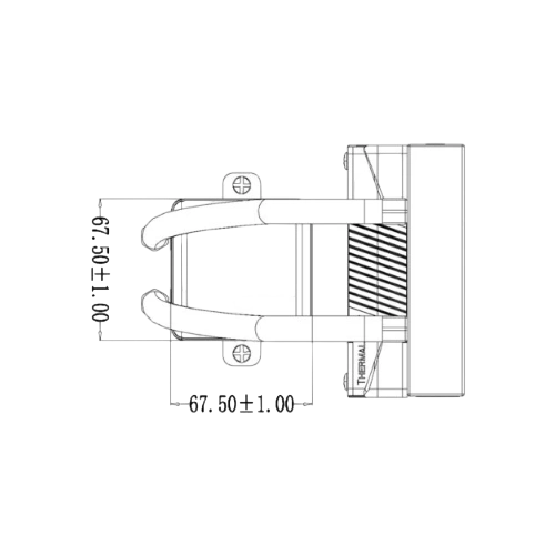 Система жидкостного охлаждения для процессора Thermalright Frozen Vision 360 ARGB Black V2 (TRFV360ABV2)