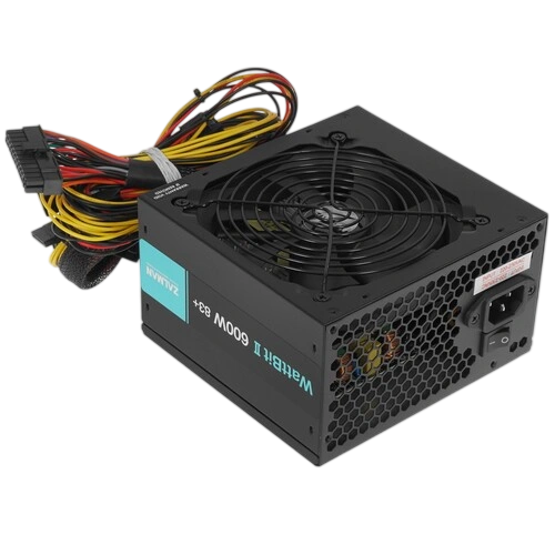 Блок питания Zalman 600W Wattbit II (ZM600-XEII) документация, комплект крепежа